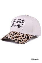 Load image into Gallery viewer, Howdy Darlin Two-tone Canvas Cotton Cap
