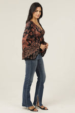 Load image into Gallery viewer, Baked Floral Blouse
