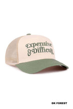 Load image into Gallery viewer, Expensive &amp; Difficult Two Tone Mesh Snapback Hat
