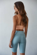 Load image into Gallery viewer, Seamless Ribbed Triangle Chest Spaghetti Strap Brami
