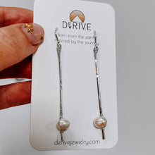 Load image into Gallery viewer, Sticks and Stones - Freshwater Pearl Stick Earrings
