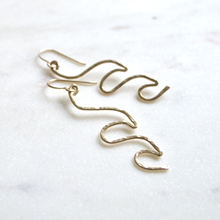 Load image into Gallery viewer, Double Wave Earrings
