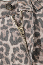 Load image into Gallery viewer, Leopard Love Wide Leg High Waist Jeans
