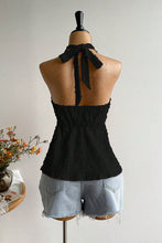Load image into Gallery viewer, Halter Tie Back Floral Camisole Top
