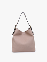 Load image into Gallery viewer, Alexa Faux Canvas Hobo Bag
