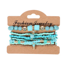 Load image into Gallery viewer, HANDMADE BEADED BOHEMIAN BRACELET
