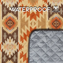 Load image into Gallery viewer, Aztec Printed Stripe Picnic Blanket
