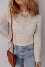 Load image into Gallery viewer, Cherish Sheer Lace Top
