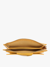 Load image into Gallery viewer, Kyla RFID Wallet w/ Snap Closure: Brown
