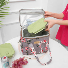 Load image into Gallery viewer, Carrie Insulated picnic tote
