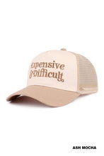 Load image into Gallery viewer, Expensive &amp; Difficult Two Tone Mesh Snapback Hat
