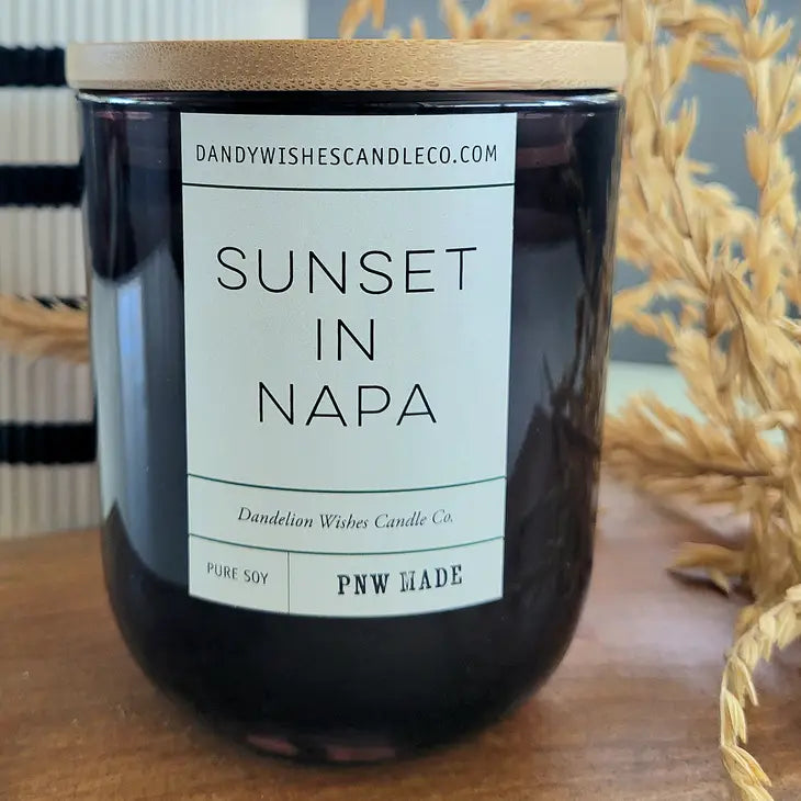 Sunset In Napa Candle