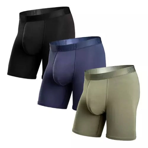CLASSIC BOXER BRIEF 3 PACK Black/Pine/Navy