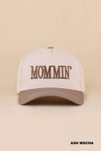 Load image into Gallery viewer, Mommin' Two Tone Canvas Cotton Cap
