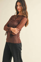 Load image into Gallery viewer, Rustic Romance Henley
