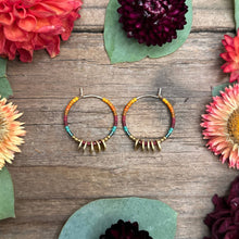 Load image into Gallery viewer, Harvest Morning GOLD FILLED Small Hoop Earrings
