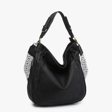 Load image into Gallery viewer, Aris Whipstitch Black Purse
