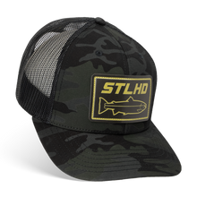 Load image into Gallery viewer, STLHD Black Ops Multicam Snapback Trucker Hat
