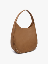 Load image into Gallery viewer, Leslie Studded Whipstitch Hobo

