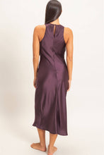 Load image into Gallery viewer, Sleeveless Satin Midi Dress
