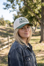 Load image into Gallery viewer, I'm The Problem Two Tone Snapback Hat
