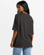 Load image into Gallery viewer, Under The Palms Oversized T-Shirt Off Black
