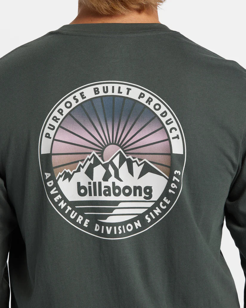 Rockies Long Sleeve T-shirt Slate Green