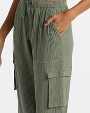 Load image into Gallery viewer, Precious High-Waist Solid Cargo Pants
