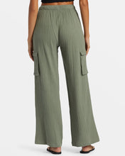 Load image into Gallery viewer, Precious High-Waist Solid Cargo Pants
