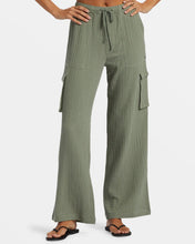 Load image into Gallery viewer, Precious High-Waist Solid Cargo Pants
