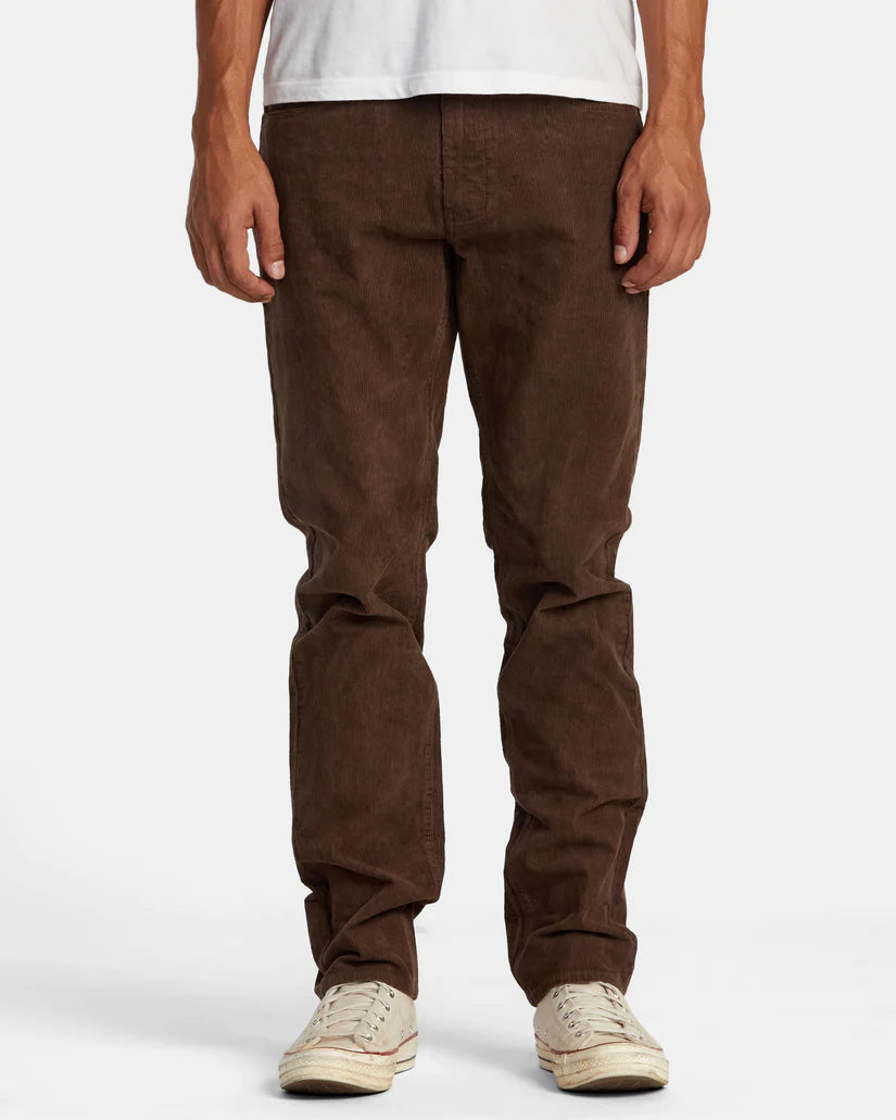 DAGGERS PIGMENT CORDUROY PANTS Chocolate