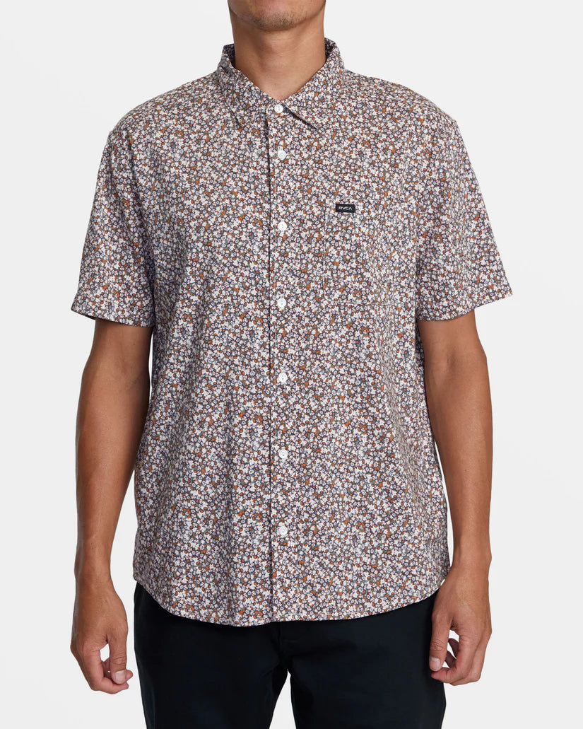 MICRO GARDEN SHORT SLEEVE WOVEN SHIRT