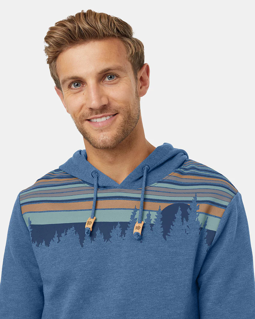 M Retro Juniper Hoodie Canyon Blue