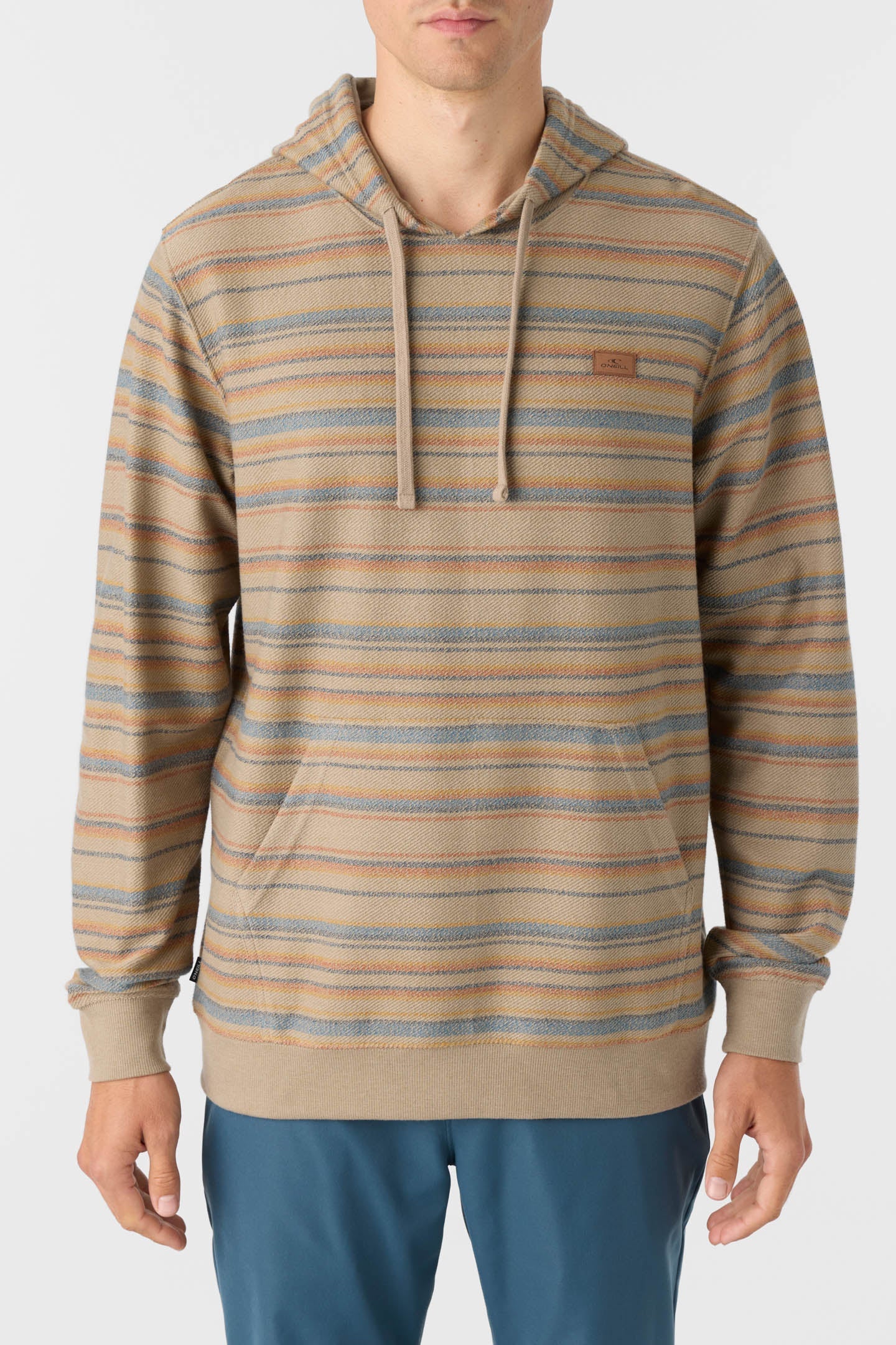 BAVARO STRIPE PULLOVER Khaki