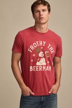 Load image into Gallery viewer, frothy the beer man tee
