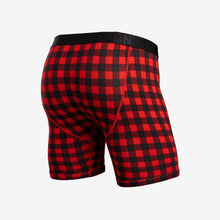 Load image into Gallery viewer, CLASSIC BOXER BRIEF: BUFFALO CHECK RED
