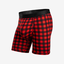 Load image into Gallery viewer, CLASSIC BOXER BRIEF: BUFFALO CHECK RED
