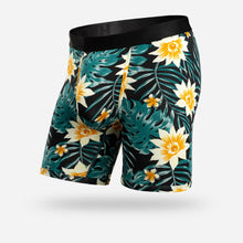 Load image into Gallery viewer, TROPICAL FLORAL BLACK CLASSIC BOXER BRIEF

