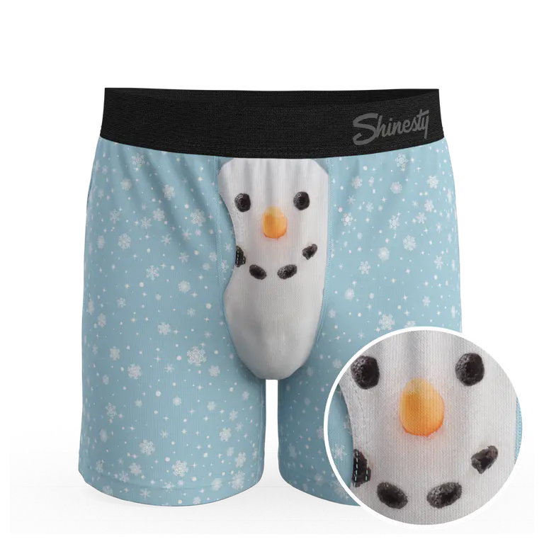 The Flurry Up Snowman Boxers