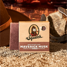 Load image into Gallery viewer, MAVERICK MUSK Dr. Squatch Soap
