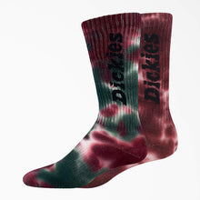 Load image into Gallery viewer, Tie-Dye Crew Socks 2-Pack 3 color ways
