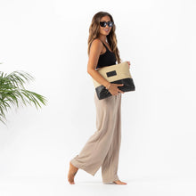 Load image into Gallery viewer, MAX POUCH Dipped Black on Dune
