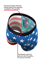 Load image into Gallery viewer, The Mascot USA Eagle Ball Hammock® Pouch Underwear With Fly
