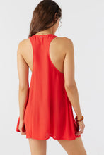 Load image into Gallery viewer, SALTWATER SOLIDS SARAH TUNIC SWIM COVER-UP Red
