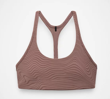 Luxara™ Racerback Bra Carob Wavee