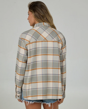 Load image into Gallery viewer, Shore Break Flannel - Clay Grey
