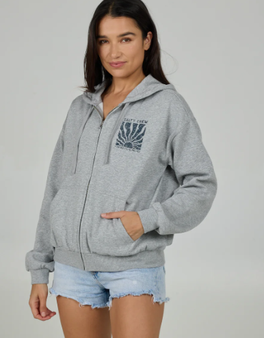 Perfect Set Zip Hoodie - Athletic Heather