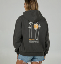 Load image into Gallery viewer, Palms Hoodie - Faded Black
