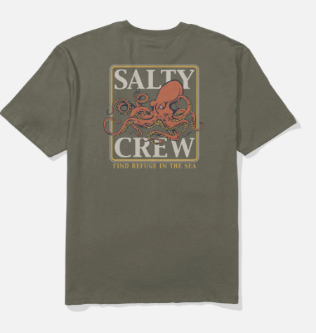Ink Slinger Classic Tee - Dusty Olive
