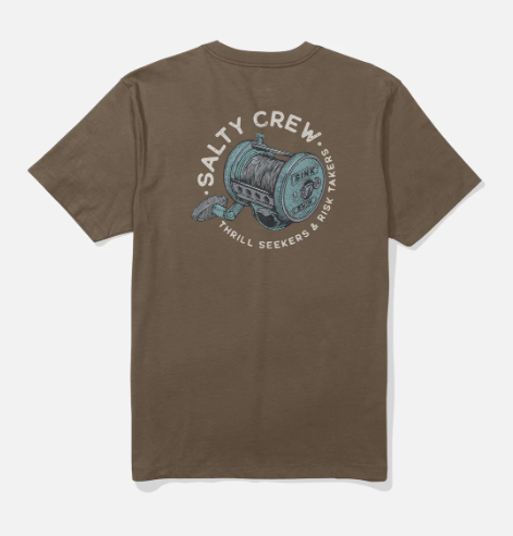 Reel Good Tee - Teak